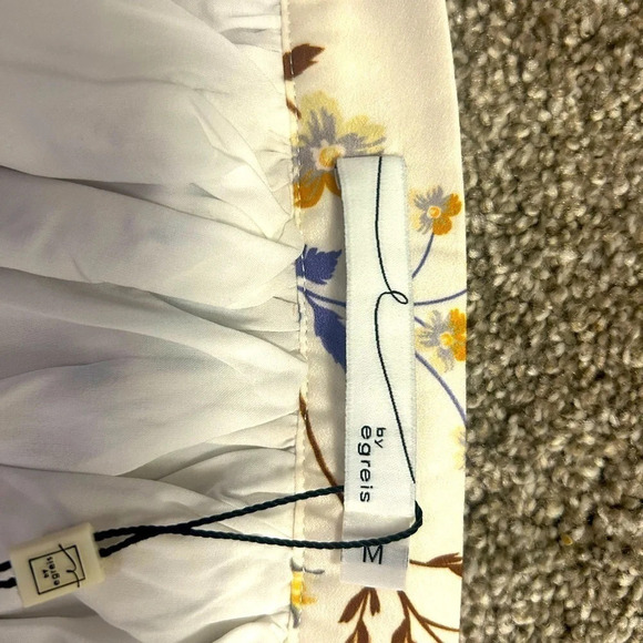 “By Egries” “Zadia” skirt shorter front longer bag size M NWT stunning boho - Picture 7 of 11